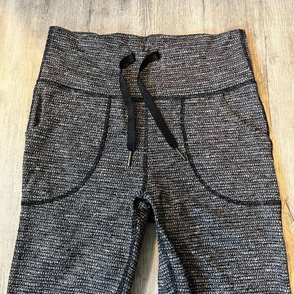 Lululemon Skinny Will Pant / Legging, Pique Black (Gray & Black), Size 8 - Picture 3 of 9